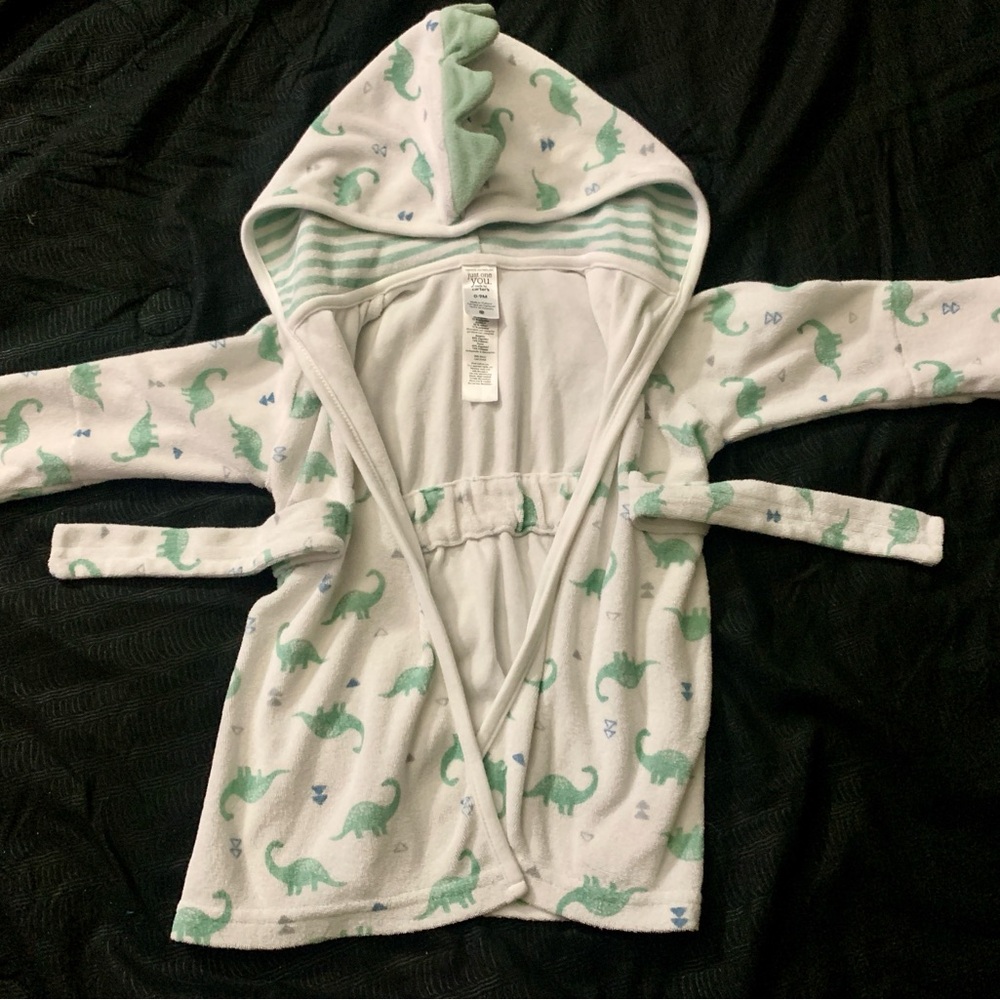 Carter’s Dino baby robe